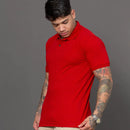 Camisa Polo Masculina Piquet Lisa 100% Algodão