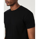 Camiseta Básica Masculina Gola Texturizada Em Algodão