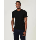 Camiseta Básica Masculina Gola Texturizada Em Algodão