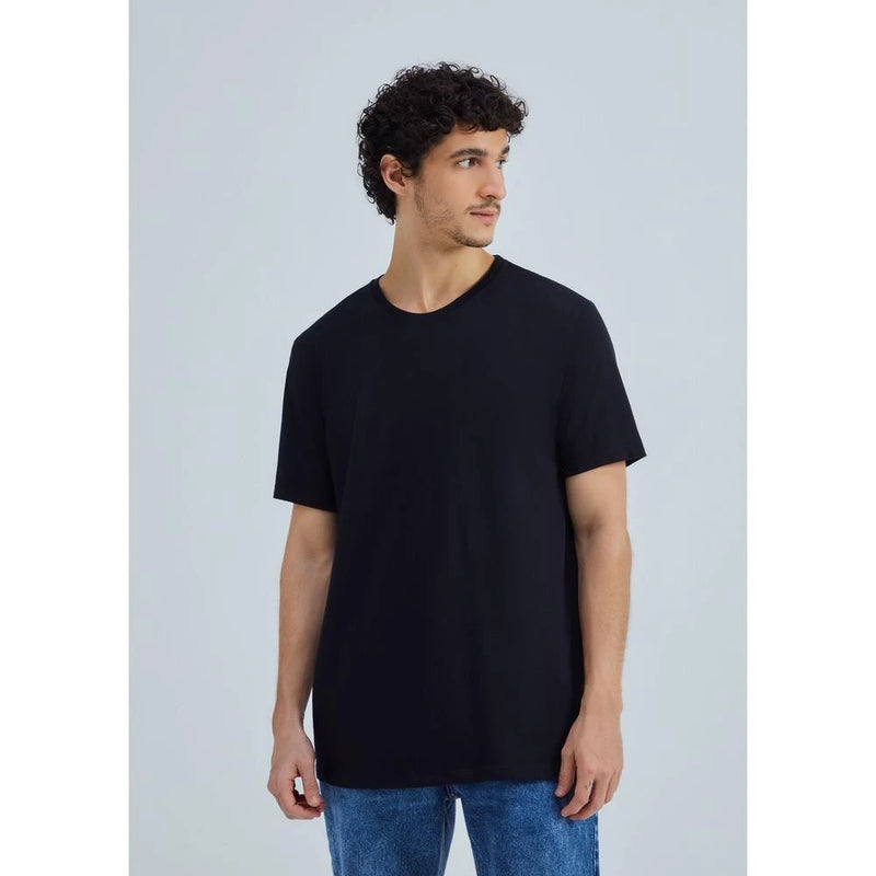 Camiseta Básica Unissex Manga Curta Regular World Hering