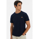 Camiseta Masculina Manga Curta Polo Wear Azul Escuro