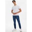 Calça Jeans Masculina Skinny Básica Polo Wear Jeans Médio